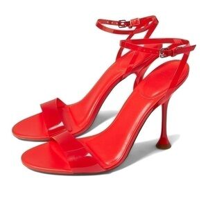 Marc Fisher LTD Calisty Strappy Heeled Sandal red size 8.5